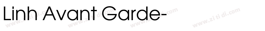 Linh Avant Garde字体转换